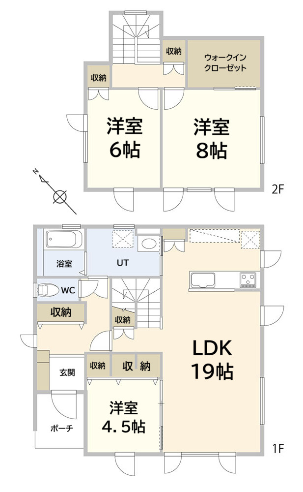 花川南9条3丁目戸建の間取り