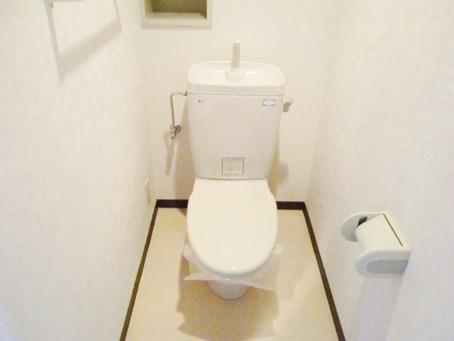 宝塚市安倉南１丁目の賃貸マンションのトイレ