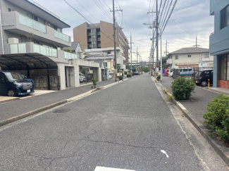 【前面道路含む現地写真】 | 西区草津新町1丁目【建築条件なし】【更地】【29.14坪】　お好きなハウスメーカで建築可♪ | 前面道路11.9ｍ