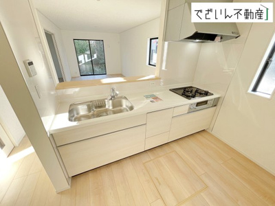 【キッチン】 | Cradle garden熊谷市原島第1　新築住宅 | 現地(2026年2月撮影)
