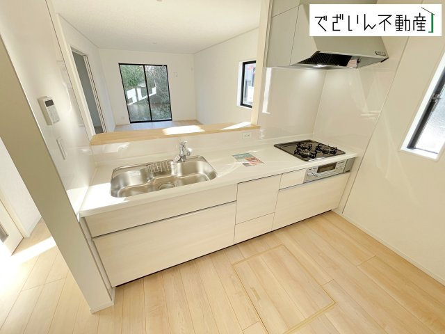 【キッチン】 | Cradle garden熊谷市原島第1　新築住宅 | 現地(2026年2月撮影)