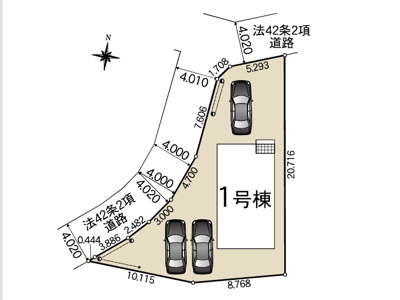 【区画図】 | Cradle garden熊谷市原島第1　新築住宅