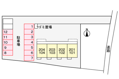 【駐車場】 | グランドハイツ篠崎Ⅰ | 駐車場