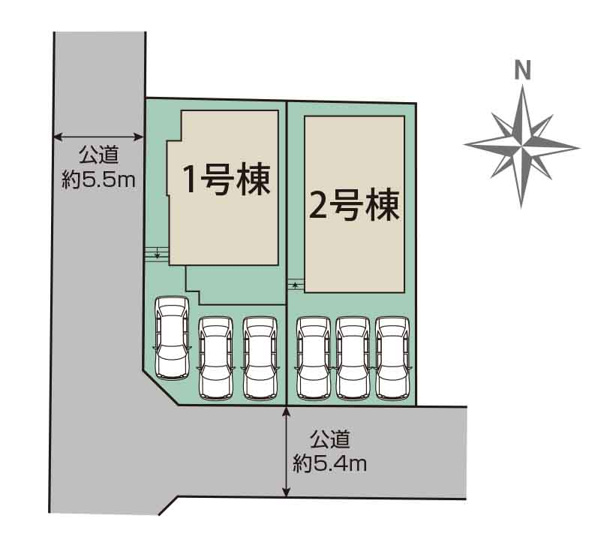 【区画図】 | 新築一戸建て「小田原市小竹」