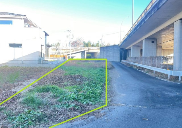 吉岡町大久保売地（上毛大橋北）の土地図