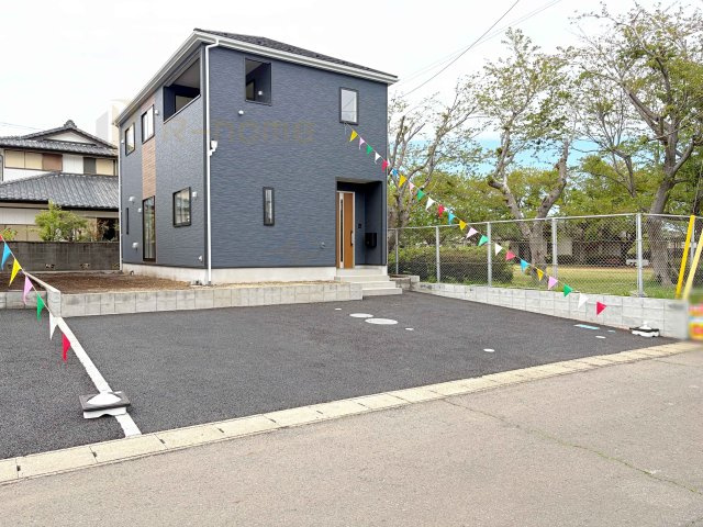ひたちなか市平磯遠原町第2　新築戸建て　1号棟の駐車場|カースペースは2台お停めいただけます♪
