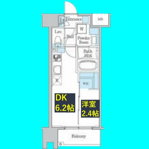 パートナーズ今池の間取り