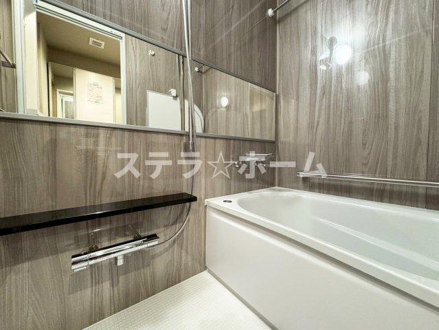日商岩井グリーンサイドマンションの浴室|きれいなお風呂です