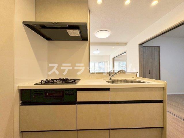 日商岩井グリーンサイドマンションのキッチン|キッチンでお料理をお楽しみください