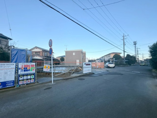 【前面道路含む現地写真】 | 川越市川鶴2丁目　新築分譲　JR川越線『笠幡駅』徒歩27分　【川越西小学区】