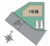 【区画図】 | 川越市川鶴2丁目　新築分譲　JR川越線『笠幡駅』徒歩27分　【川越西小学区】