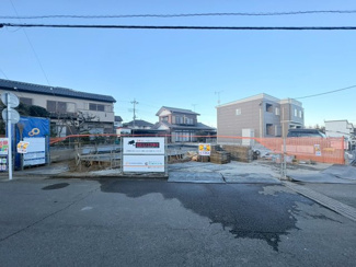 【前面道路含む現地写真】 | 川越市川鶴2丁目　新築分譲　JR川越線『笠幡駅』徒歩27分　【川越西小学区】