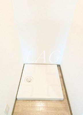 【設備】 | Ｔ．フラッツ | 洗濯機置場です。