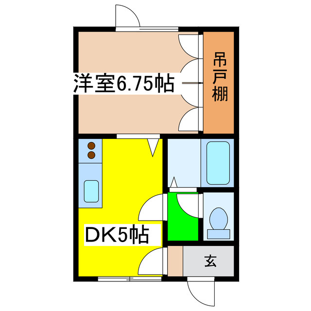 ドリームヒルズ３２の間取り