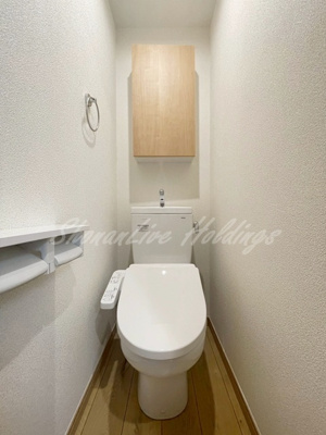 【トイレ】 | パルトネール岸谷 | 温水洗浄便座付き♪