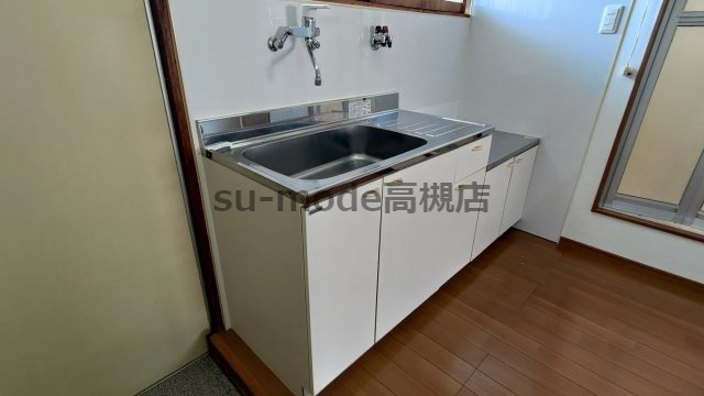 京口住宅のキッチン