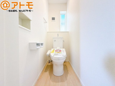 【トイレ】 | 田方郡函南町仁田第12　新築一戸建て　2号棟 | ２つトイレがあるので朝も混みあわずに使うことができます！