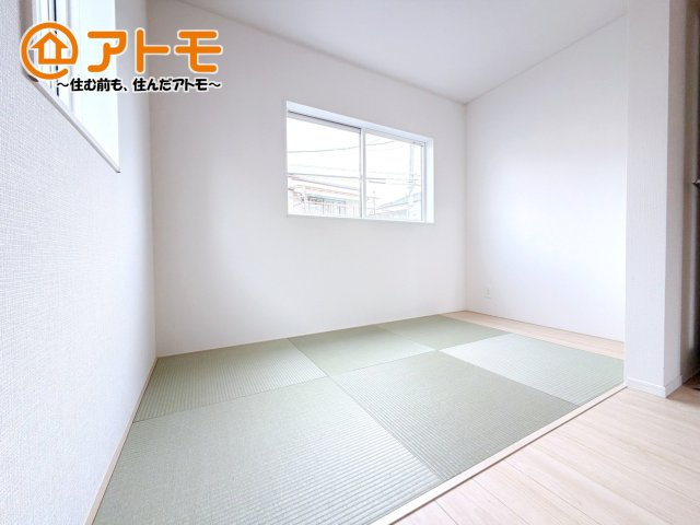 【内装】 | 田方郡函南町仁田第12　新築一戸建て　2号棟 | 和室は客間としてはもちろん、家事の休憩やお子様のおむつ替えにもピッタリ♪