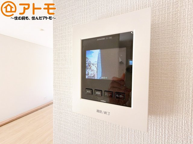 【防犯設備】 | 田方郡函南町仁田第12　新築一戸建て　2号棟 | TVモニター付きインターホンは防犯性に優れています！