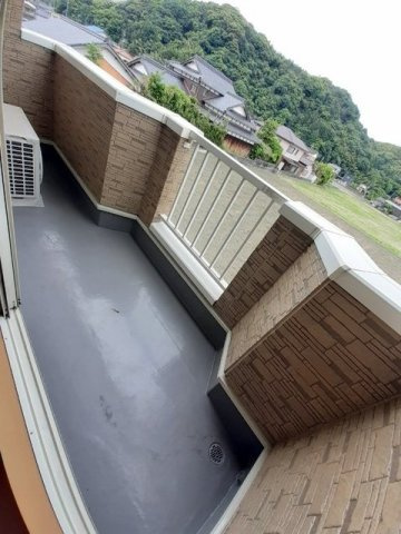 サンパティークのバルコニー