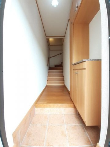 サンパティークの玄関