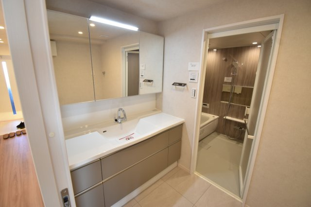 コアマンション桜坂プレジオ弐番館の独立洗面台