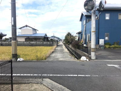 【前面道路含む現地写真】 | 売地　中西内