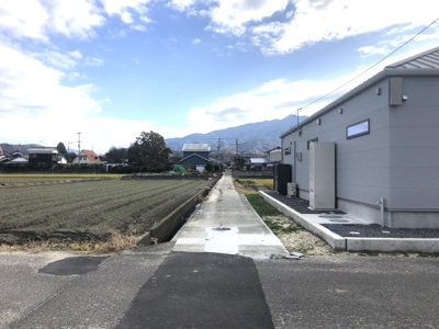 【前面道路含む現地写真】 | 売地　中西内