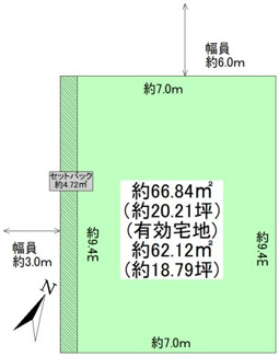 【土地図】 | 墨田区緑1丁目　土地借地権