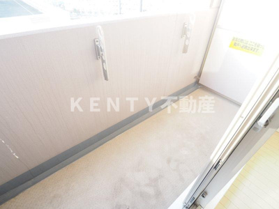 【バルコニー】 | レジディア東品川 | お洗濯にも便利なバルコニー付き