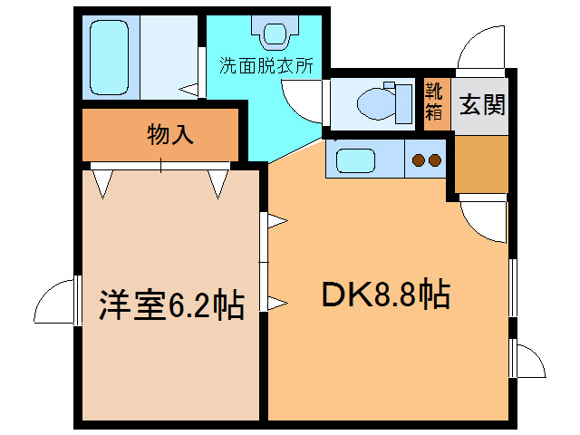 EAST AOYAMAの間取り