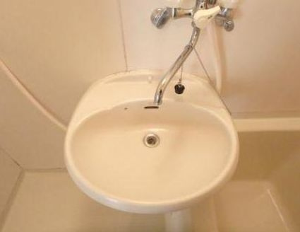 ハイツ華山の洗面所