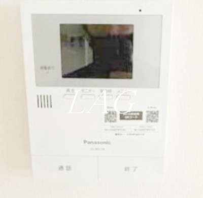 【セキュリティ】 | ステラ西大井 | モニター付きインターホンです。