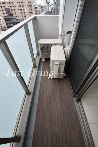 クレイシア秋葉原ラグゼスウィートのバルコニー