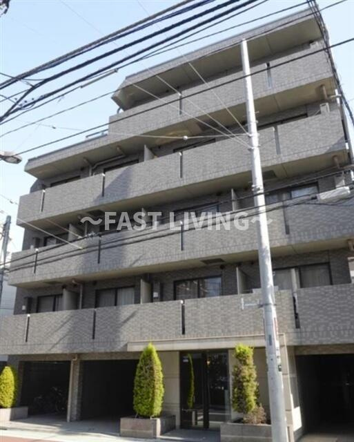 新宿区新小川町の賃貸マンションの外観