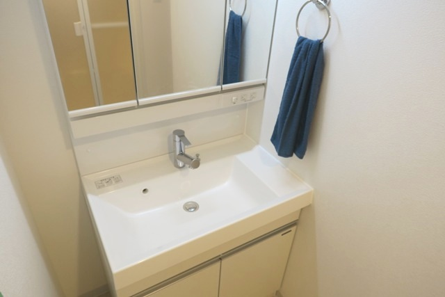 エスティメゾン浦和の独立洗面台|★３面鏡付きシャワードレッサー洗面台★