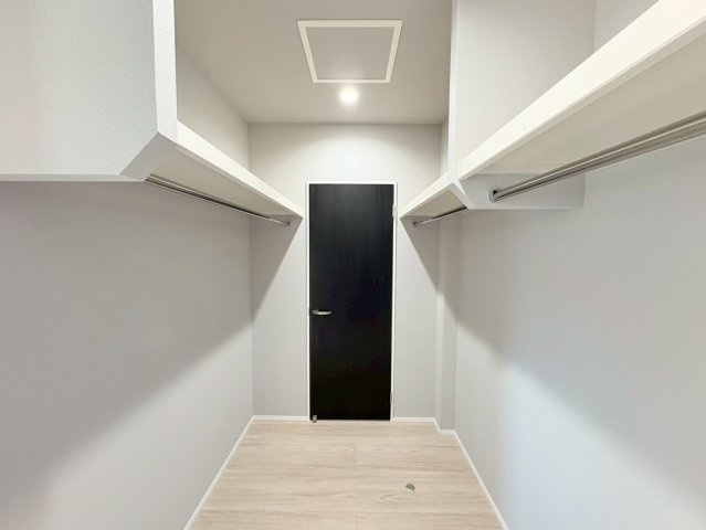タマタウン　岐阜市上土居Ⅶ　全４区画分譲の収納|ウォークインクローゼット