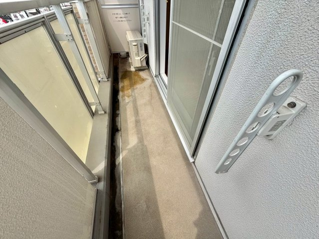 ルミナスコート安田のバルコニー