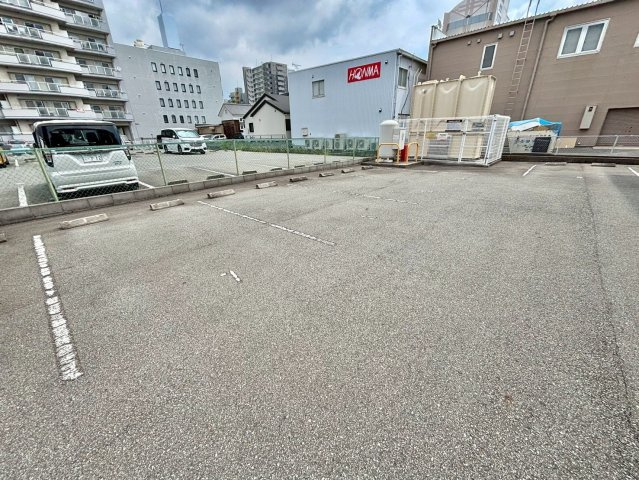 ルミナスコート安田の駐車場