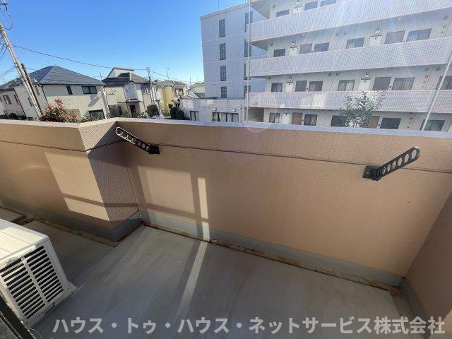 コスモ南柏のバルコニー