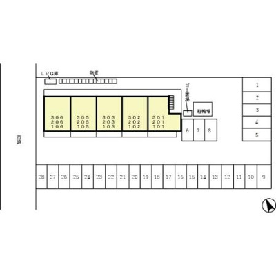 【区画図】 | ルナリエＫ