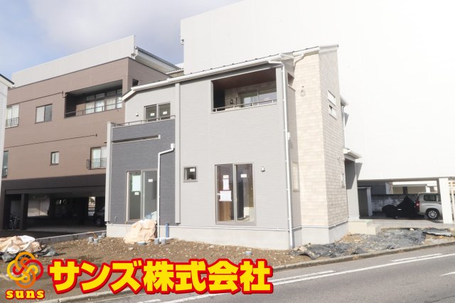 郡山市本町２丁目　　　２号棟　　　橘小学校、郡山第3中学区の外観パース|南東側から見た外観ＣＧパース♪