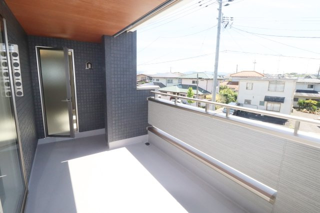 郡山市本町２丁目　　　２号棟　　　橘小学校、郡山第3中学区のバルコニー|※同社施工例