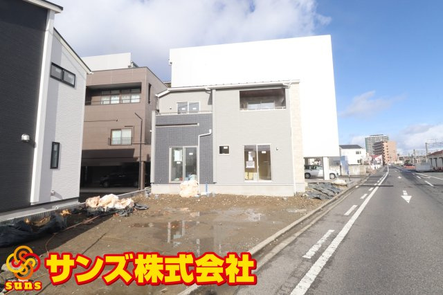郡山市本町２丁目　　　２号棟　　　橘小学校、郡山第3中学区の外観|南側から見た外観♪