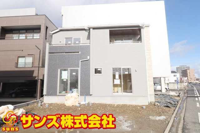 郡山市本町２丁目　　　２号棟　　　橘小学校、郡山第3中学区の外観|南東側から見た外観