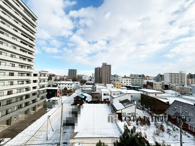 【展望】 | 山鼻中央シティハウス | 眺望・通風・陽当たり良好です♪