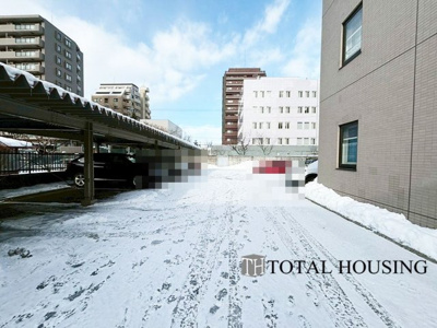 【駐車場】 | 山鼻中央シティハウス | 平面駐車場です。