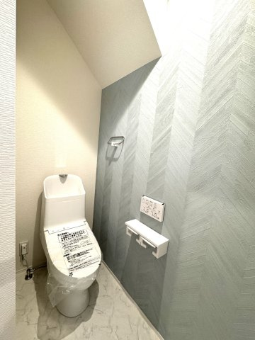 中央区長潟1丁目B棟　新築戸建のトイレ|※同施工会社様の完成済物件です