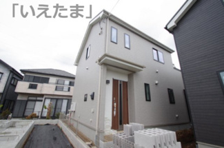 【外観】 | 【仲介手数料無料！！】日野市落川　新築戸建て（全2棟）A号棟　5090万円 | 令和７年12月18日撮影　建築中