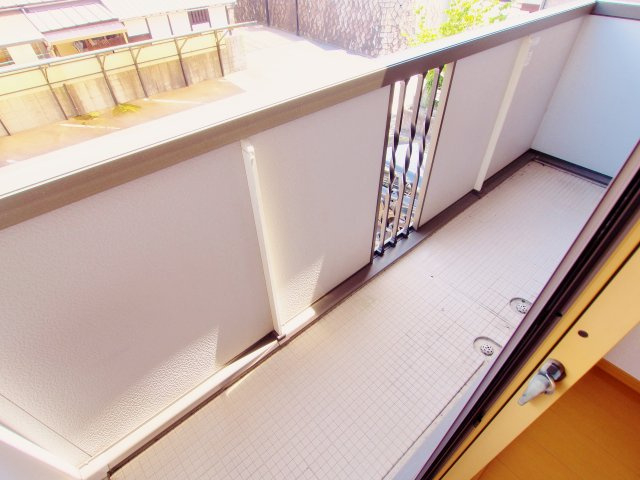 MIMOZAのバルコニー